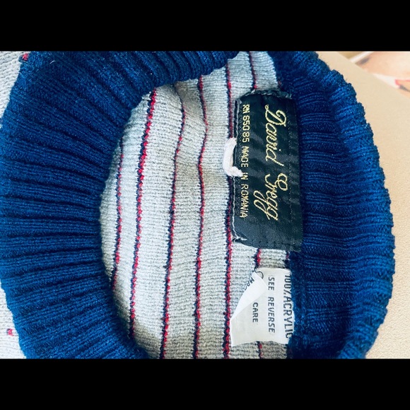 David Gregg Vintage Acrylic Sweater - Picture 4 of 4
